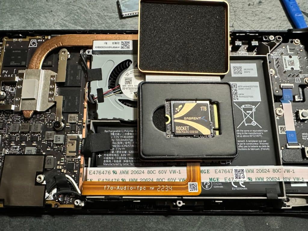 Sabrent Rocket 2230 یک درایو SSD پرسرعت