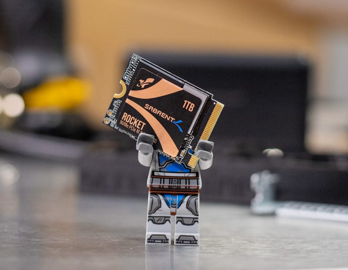 Sabrent Rocket 2230 یک درایو SSD پرسرعت
