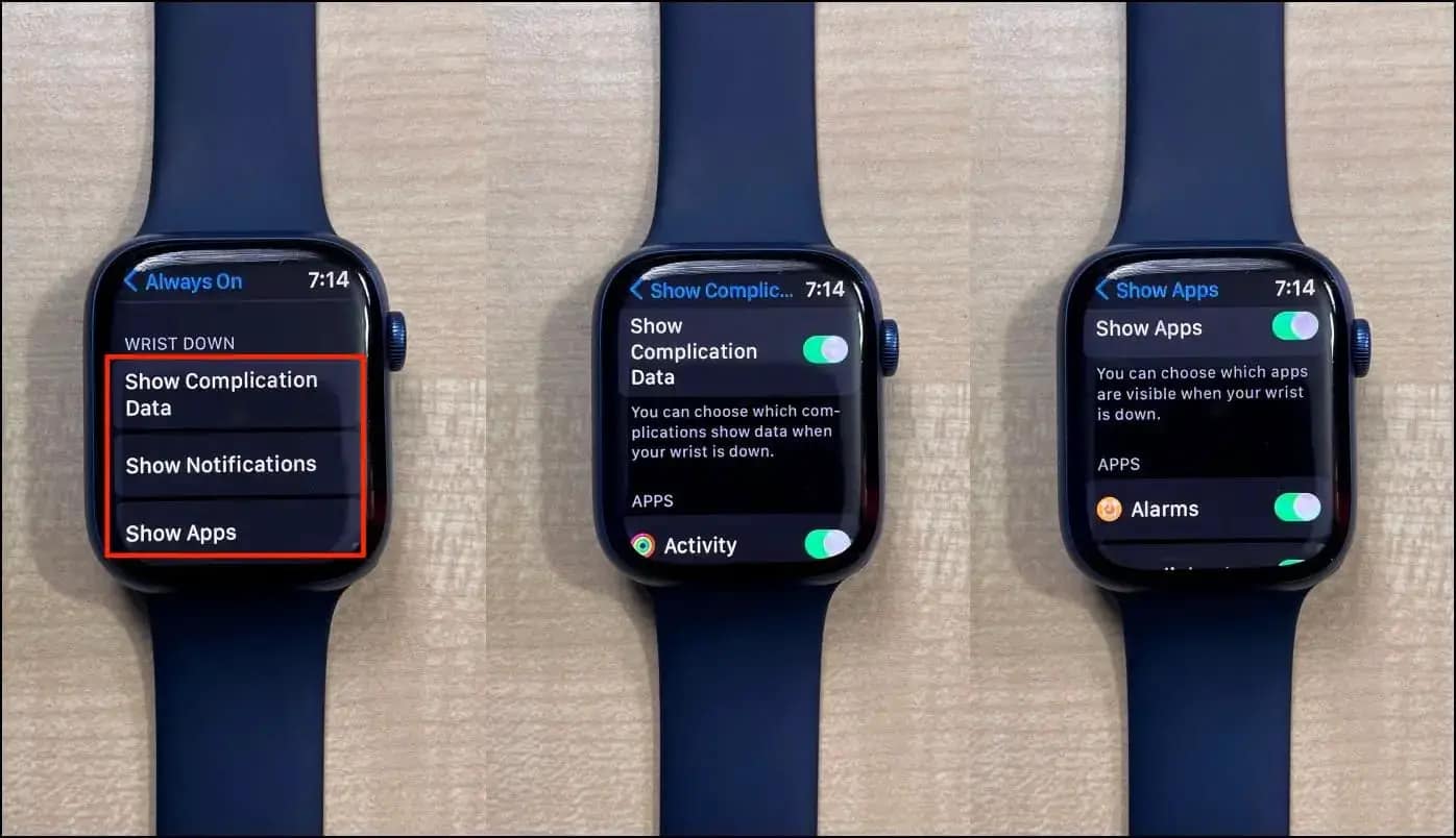چگونه نمایشگر همیشه روشن را در اپل واچ روشن و خاموش کنیم؟