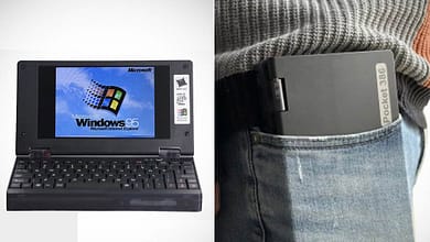 سازگاری Pocket386 - Windows 95