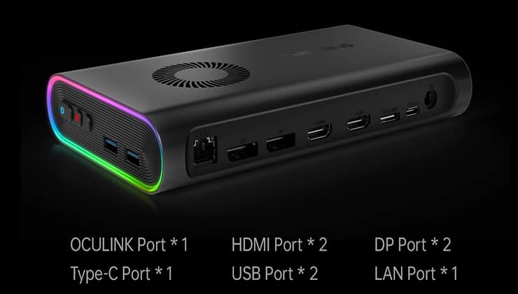 اولین کارت گرافیک اکسترنال جهان با اسلات SSD معرفی شد