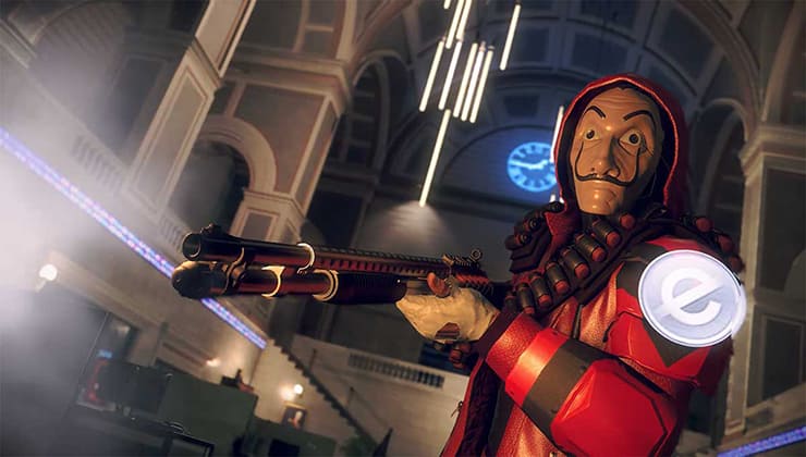 بازی money heist یک تجربه سرگرمکننده و هیجانانگیز