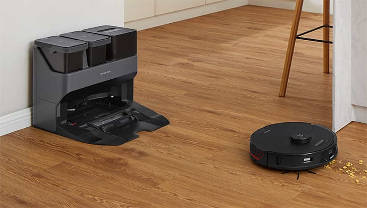 Roborock S7 Max Ultra جاروبرقی و تی هوشمند